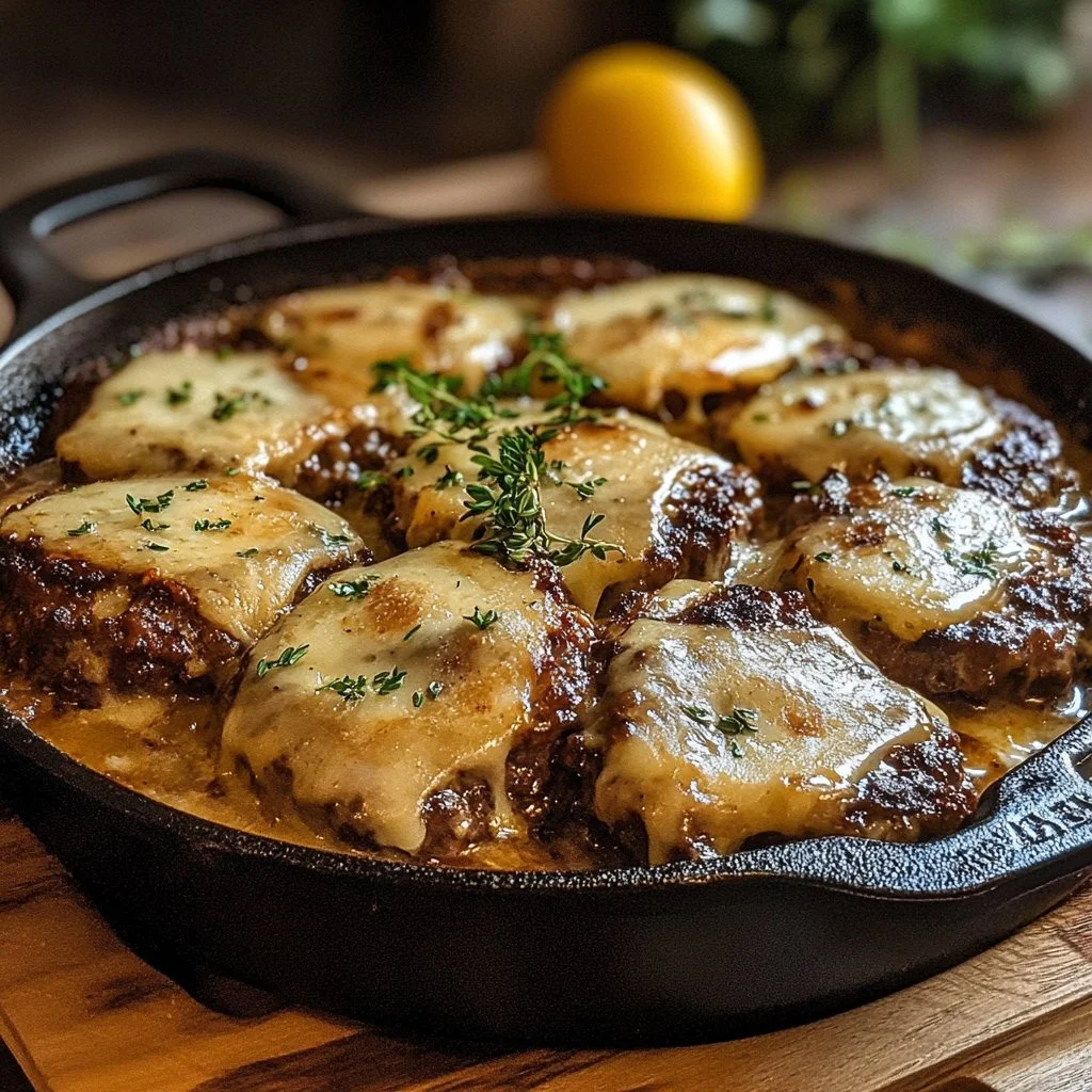 Amish Hamburger Steak Bake