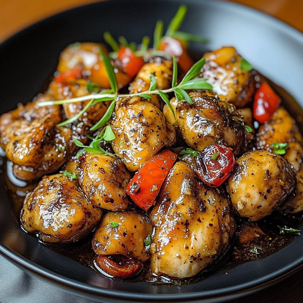 Black Pepper Chicken