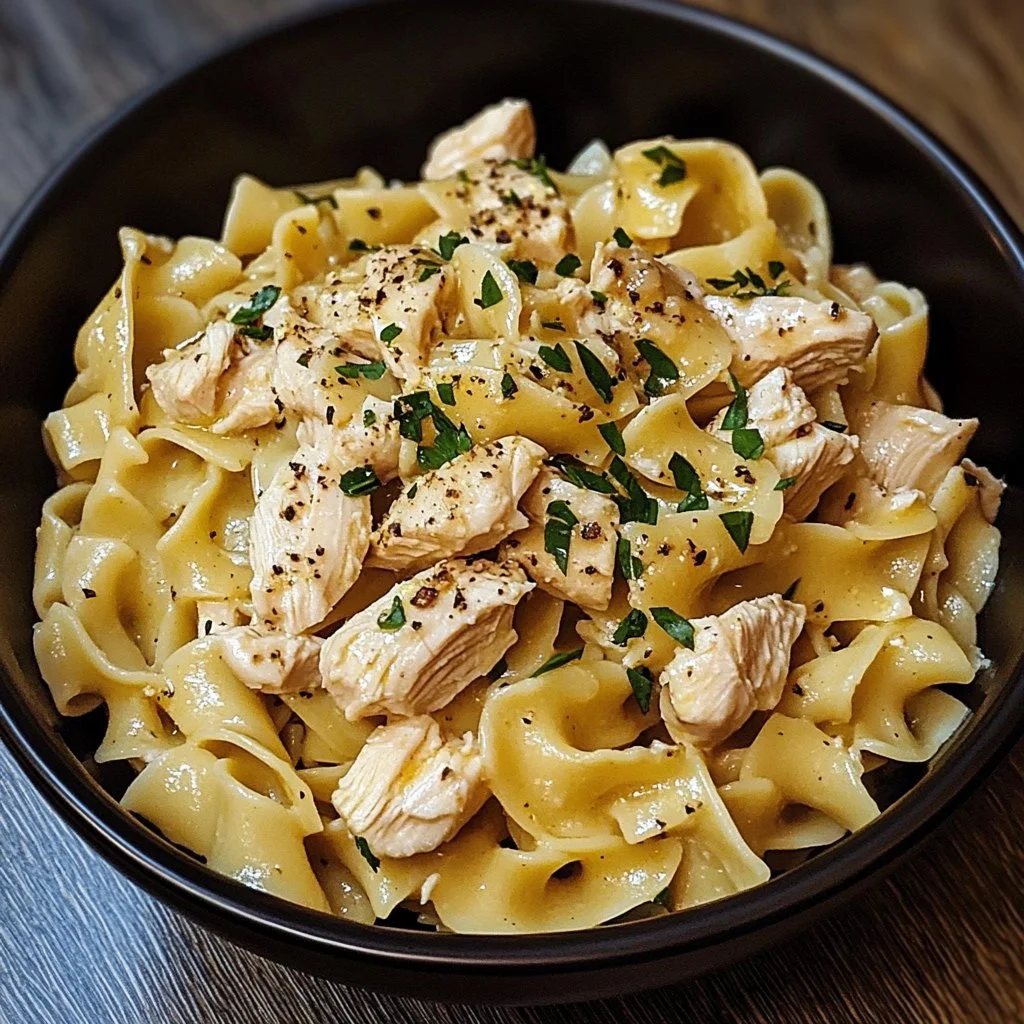 Chicken Buttered Noodles