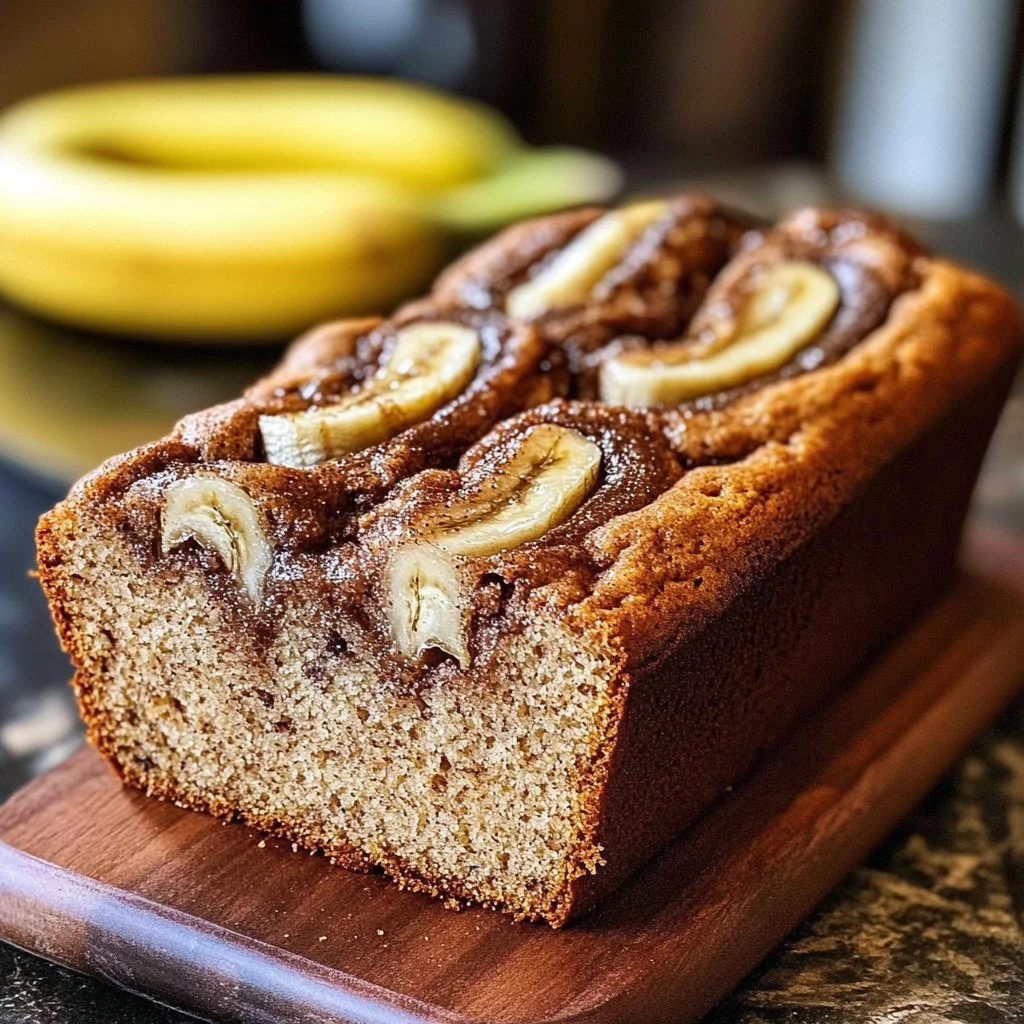 Cinnamon Swirl Banana Bread