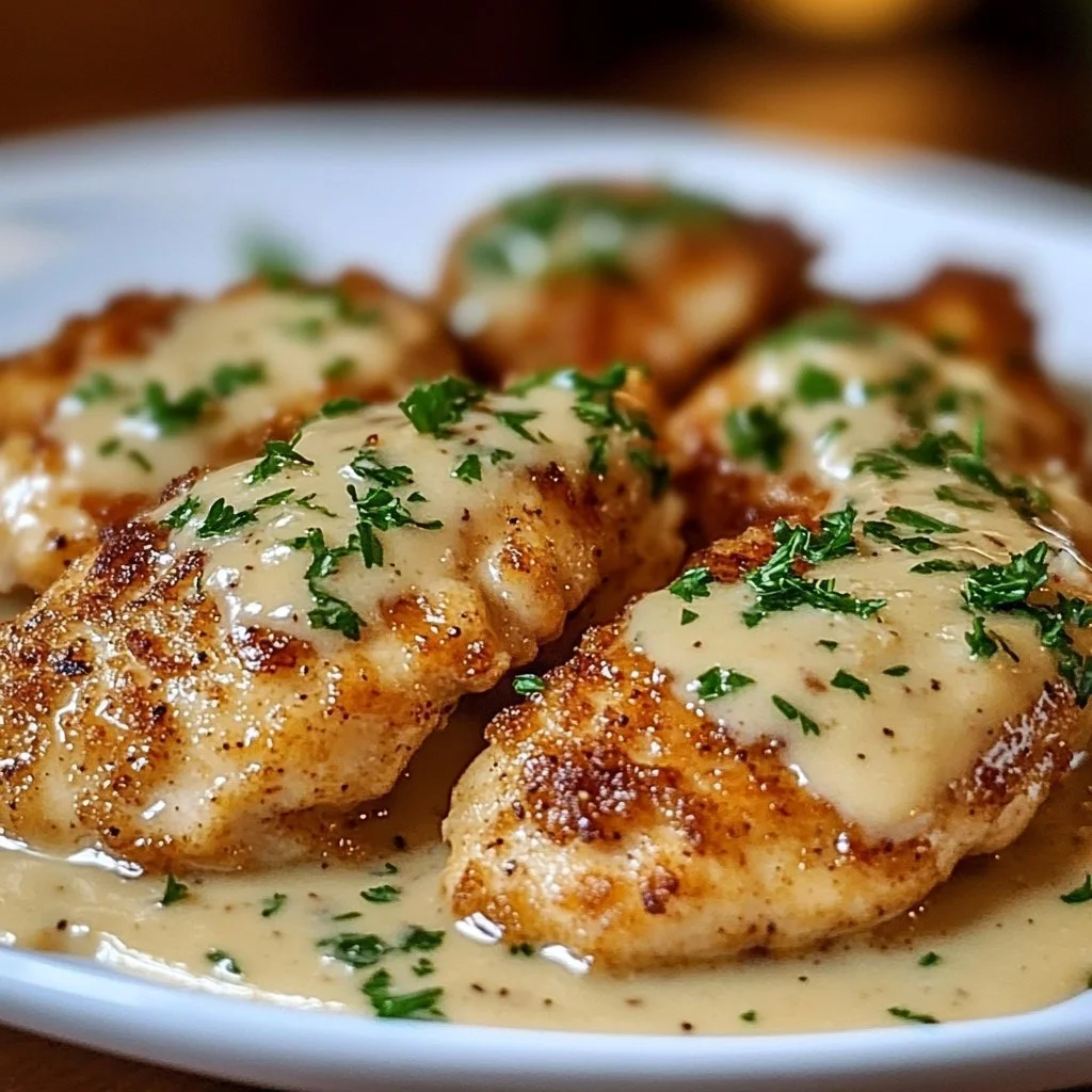Delicious Copycat Longhorn Steakhouse Chicken recipe served on a plate
