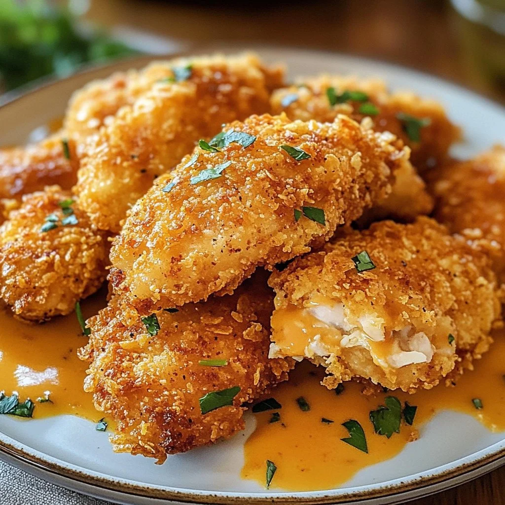 Crispy Ritz Cracker Chicken