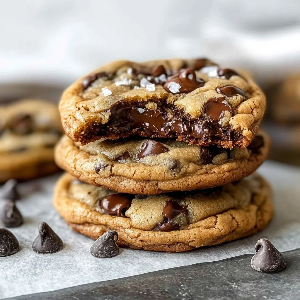 Ultra Thick Bakery Style Chocolate Chip Cookies