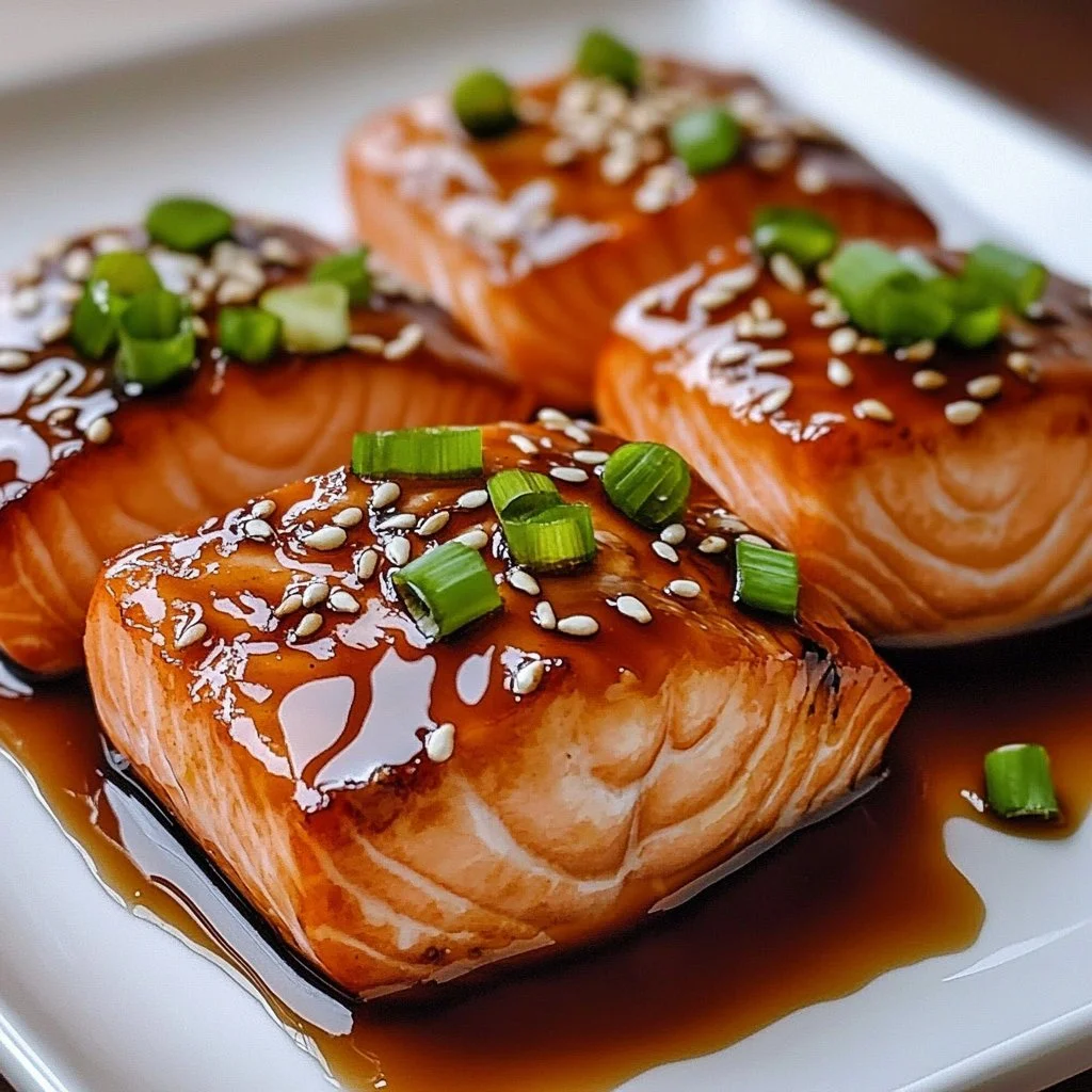 Delicious Bang Bang Salmon Bites served on a platter