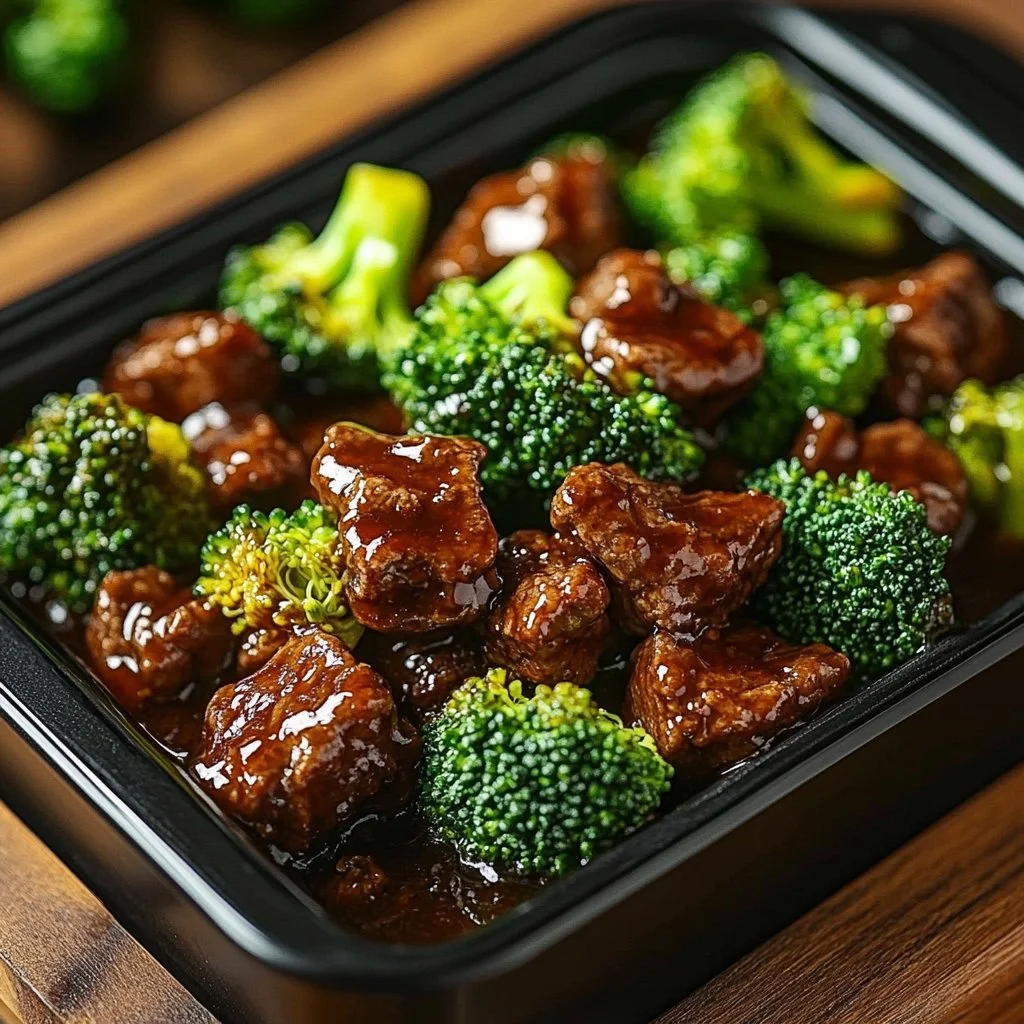 Beef and Broccoli Stir-Fry 2 Delicious beef and broccoli stir-fry served in a bowl with colorful vegetables.