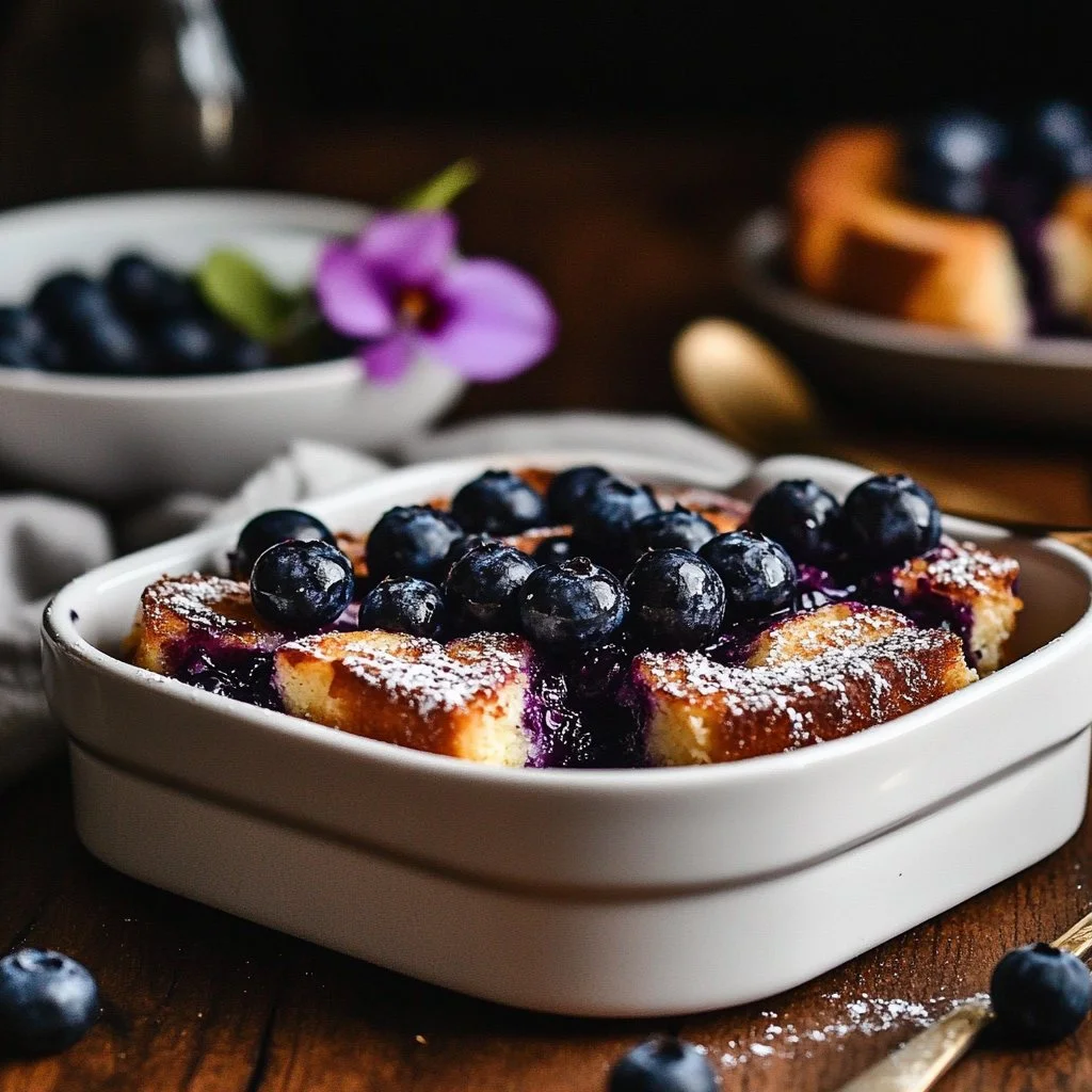 Blueberry French Toast Casserole