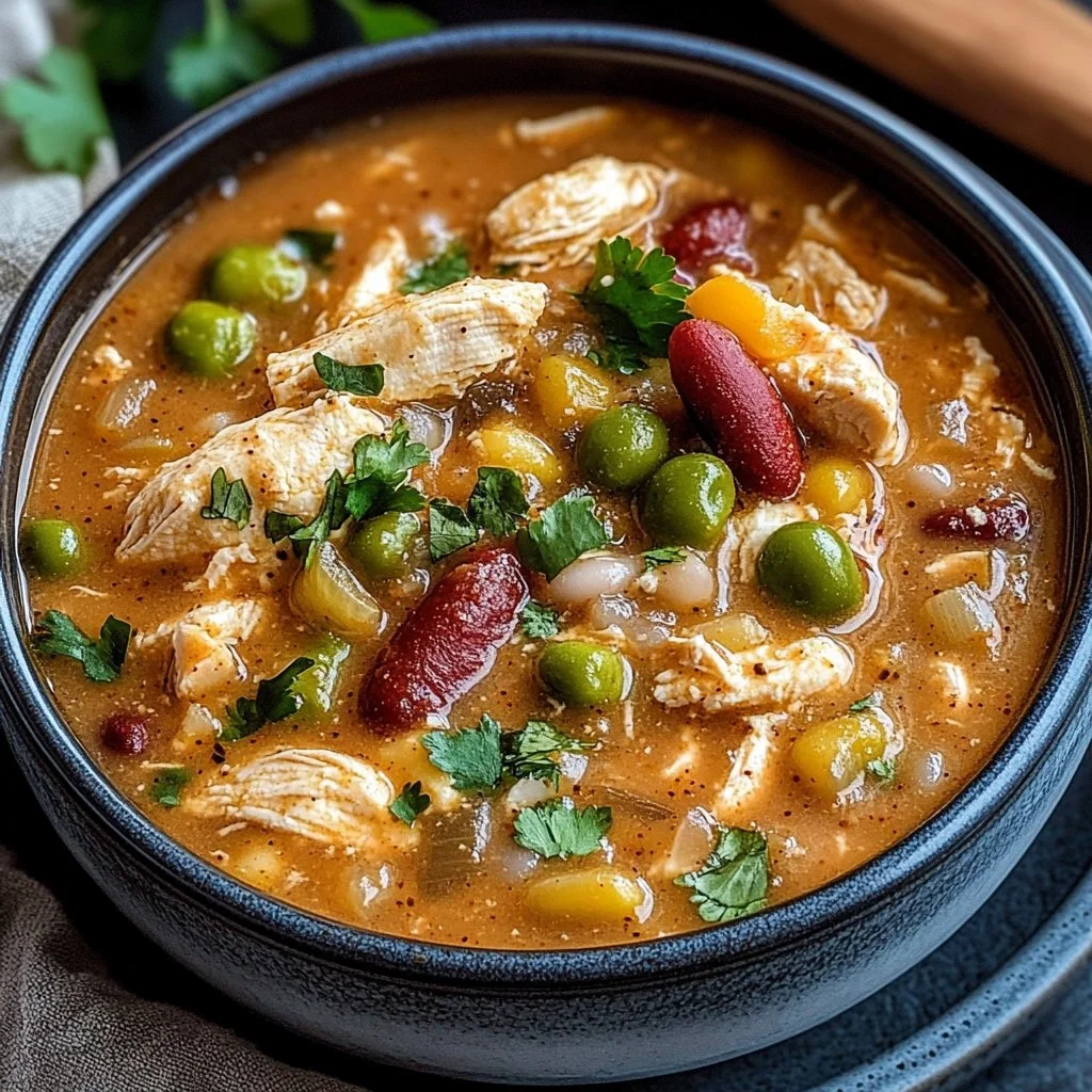 Cajun White Chicken Chili