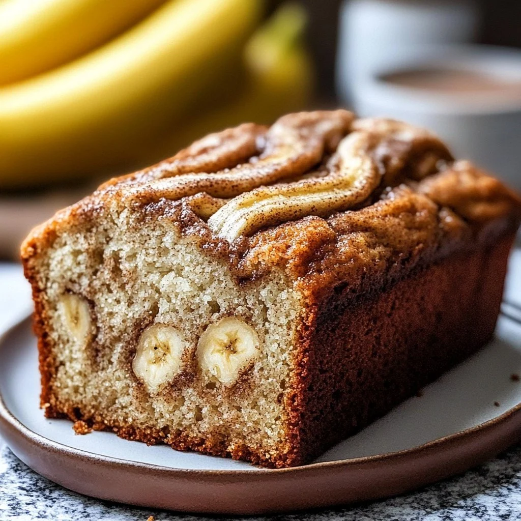 Cinnamon Swirl Banana Bread