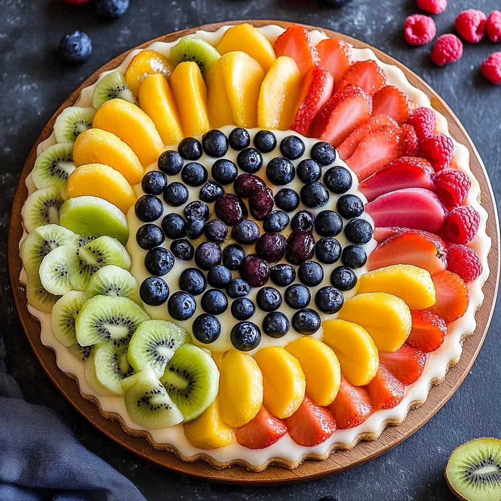 Colorful Fruit Pizza