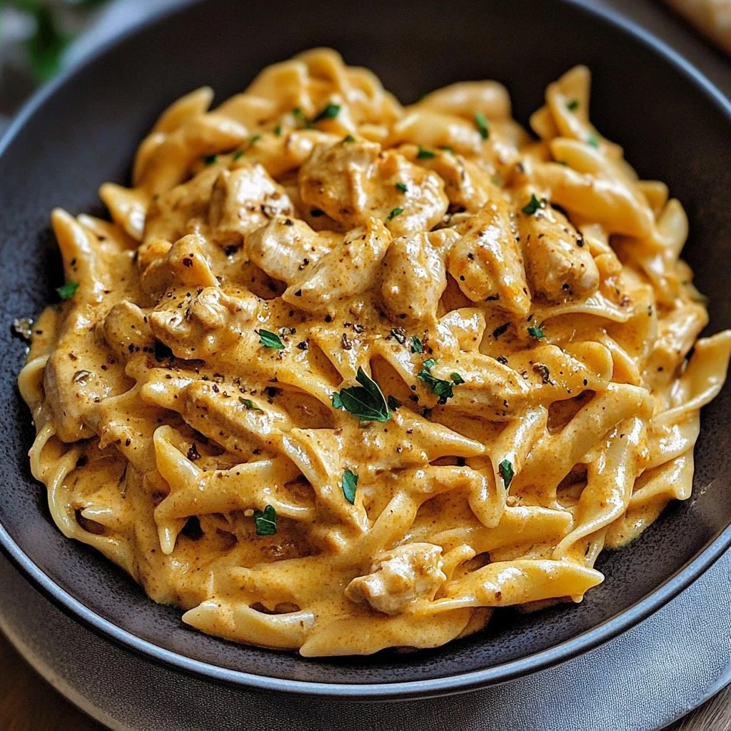 Creamy Cowboy Butter Chicken Pasta
