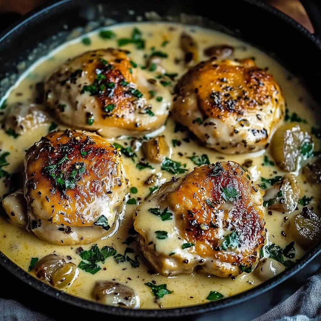 Creamy Garlic Chicken