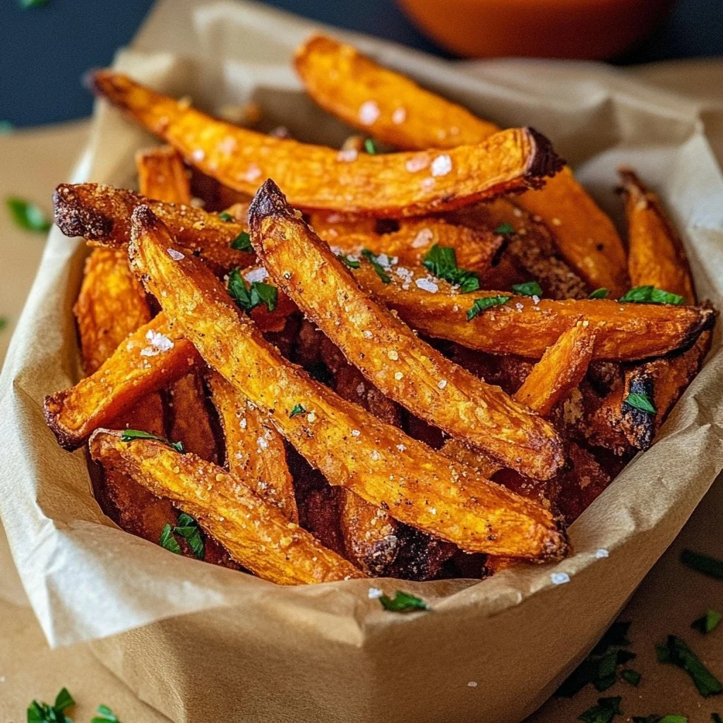 Crispy Oven Baked Sweet Potato Fries