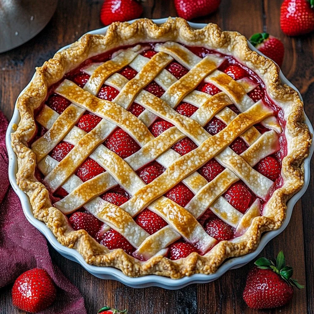 Double-Crusted Strawberry Pie