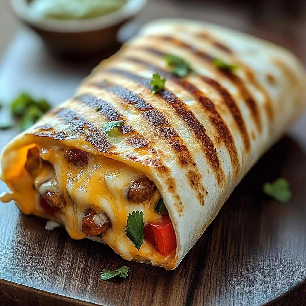 Grilled Cheese Burrito