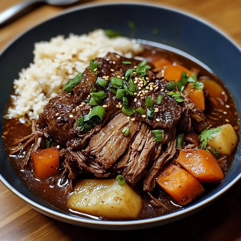 Korean Style Pot Roast