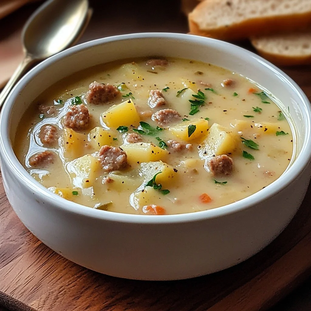 Legendary Sausage Potato Soup