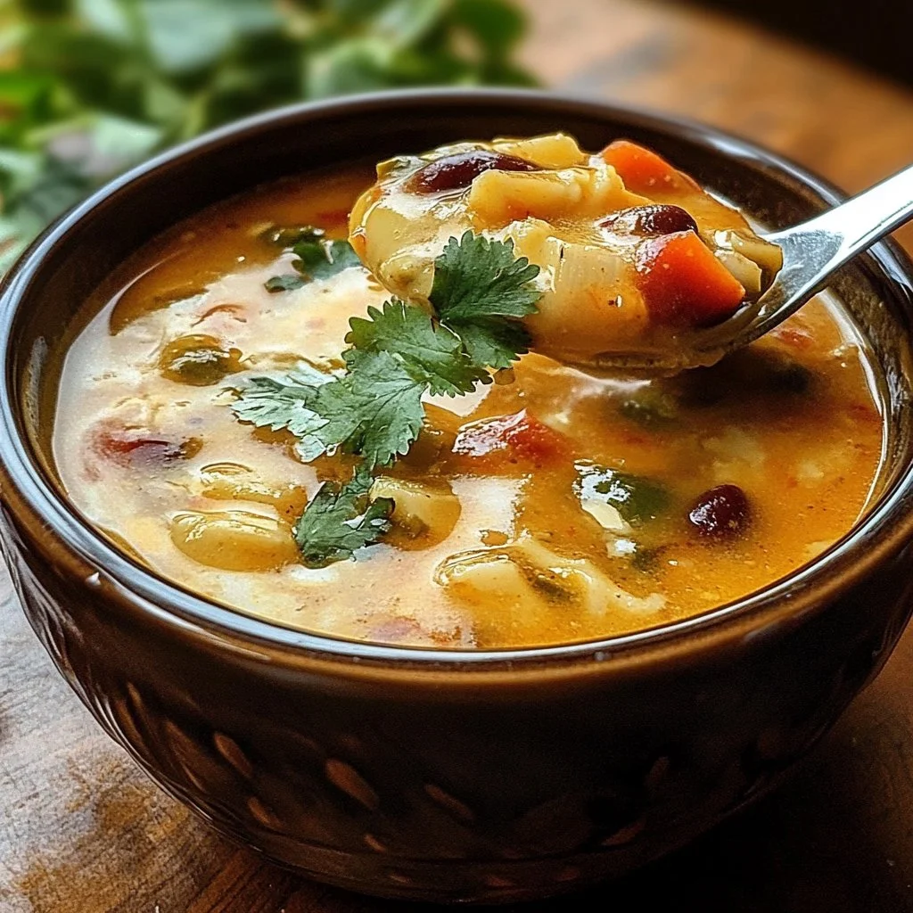 Stuffed Chile Soup