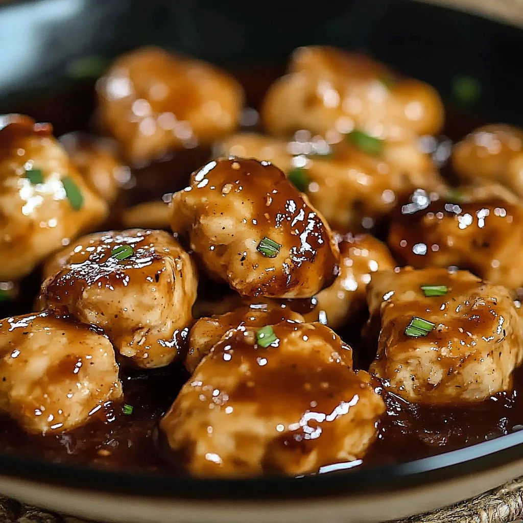 Delicious Sweet Baby Ray’s Crockpot Chicken recipe served on a plate.