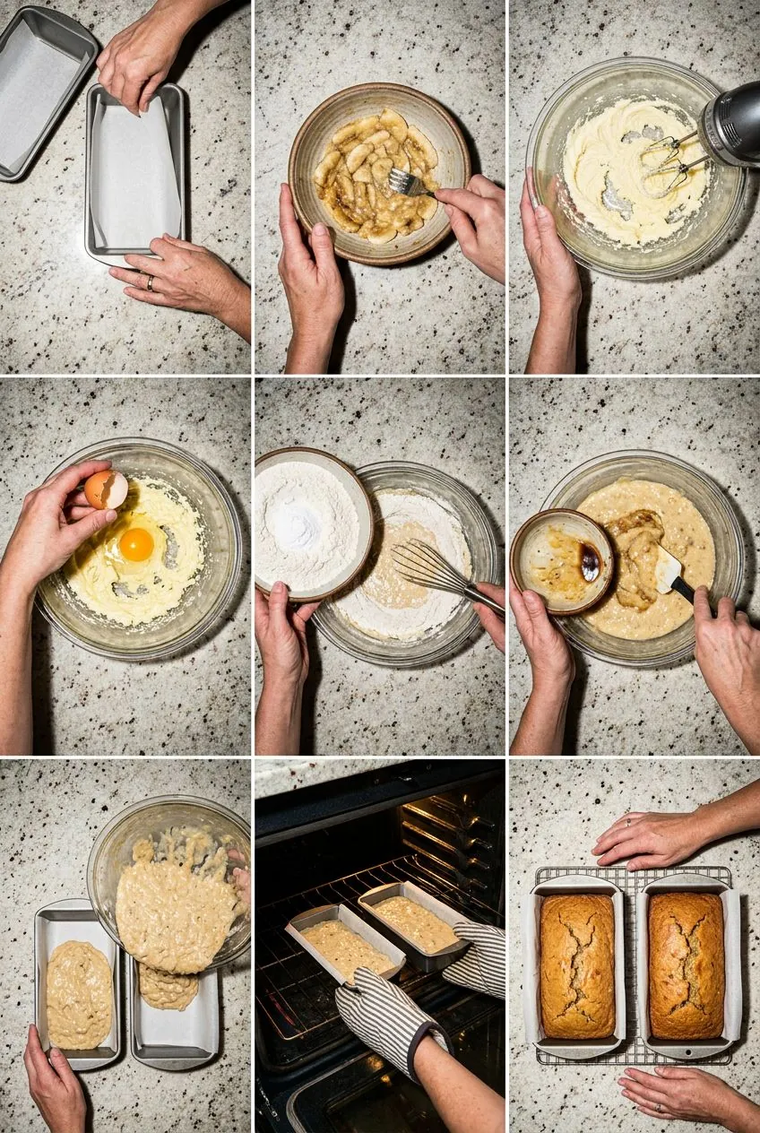 banana-bread steps