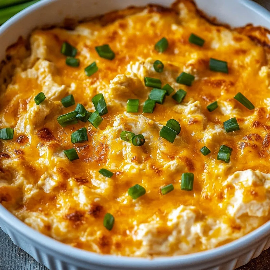 Delicious Buffalo Chicken Dip served in a bowl with tortilla chips
