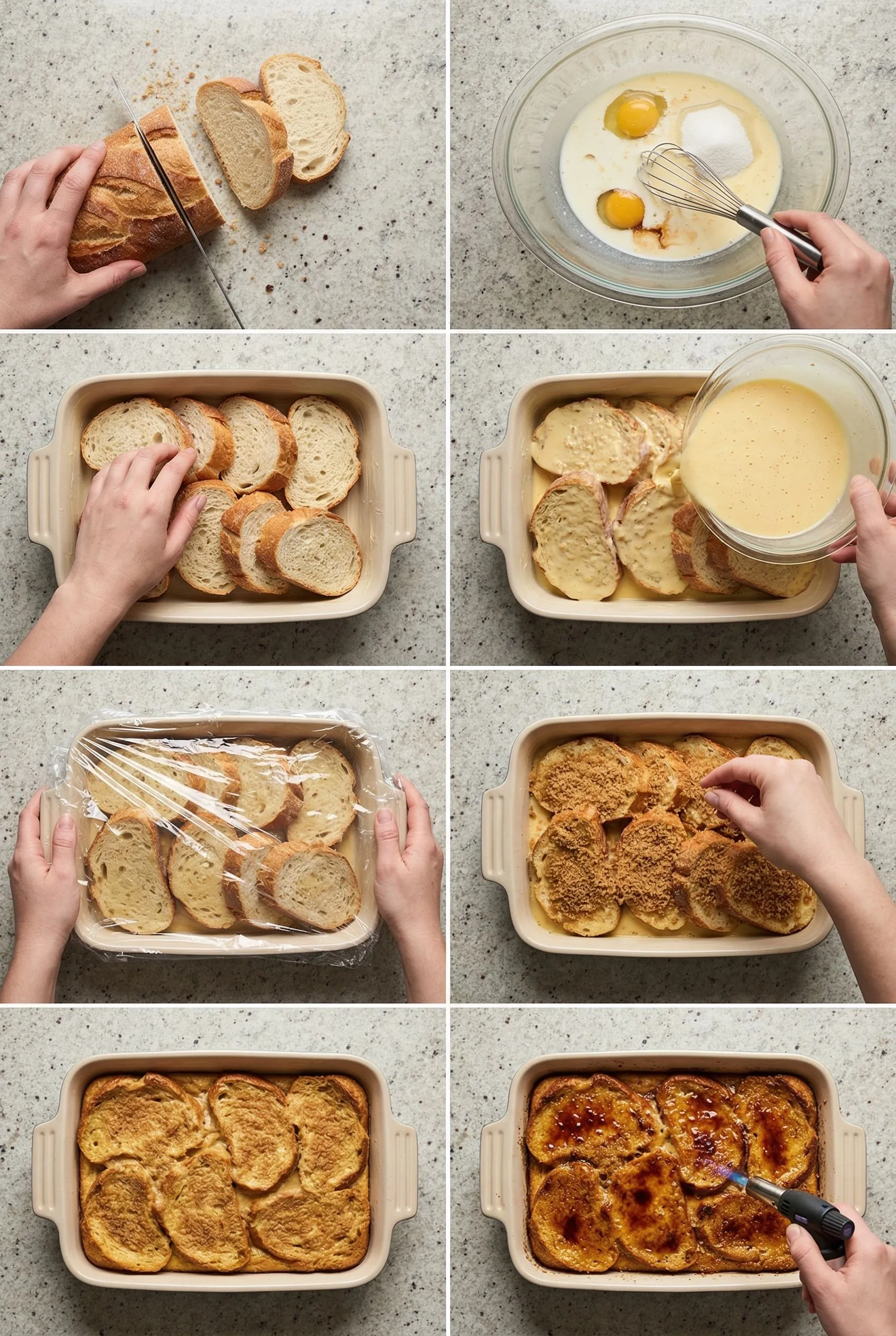 burnt-cream-french-toast steps