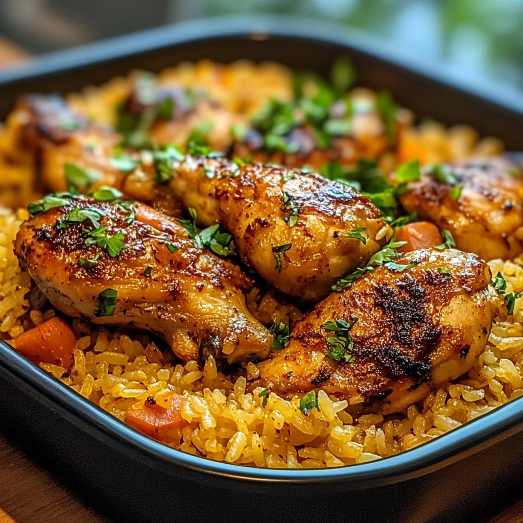 Caribbean Chicken and Rice