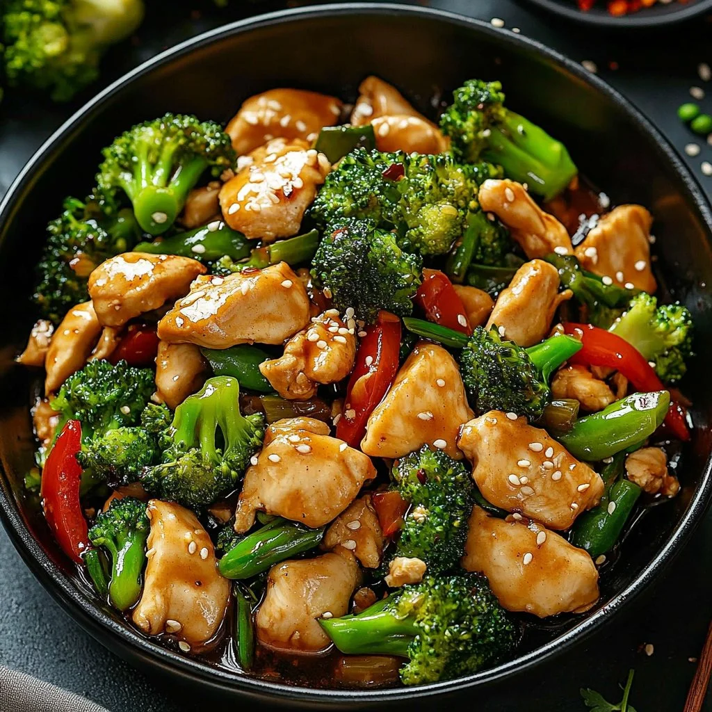 Chicken Stir-Fry with Broccoli