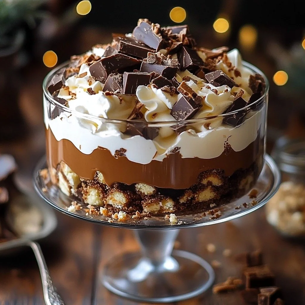 Chocolate Toffee Trifle