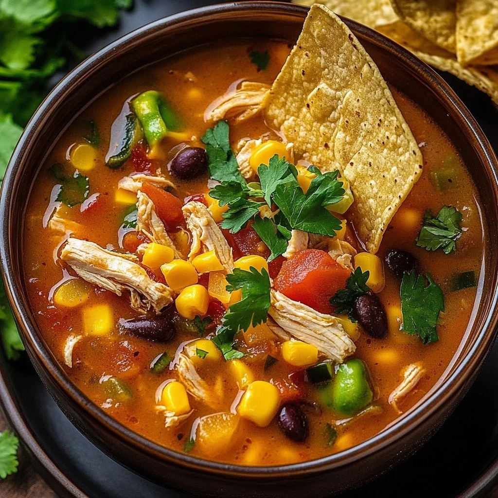 Classic Chicken Tortilla Soup