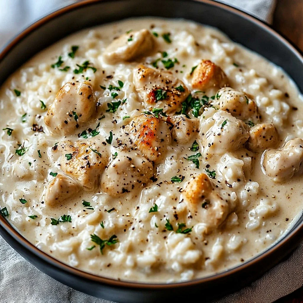 Creamy Chicken and Rice