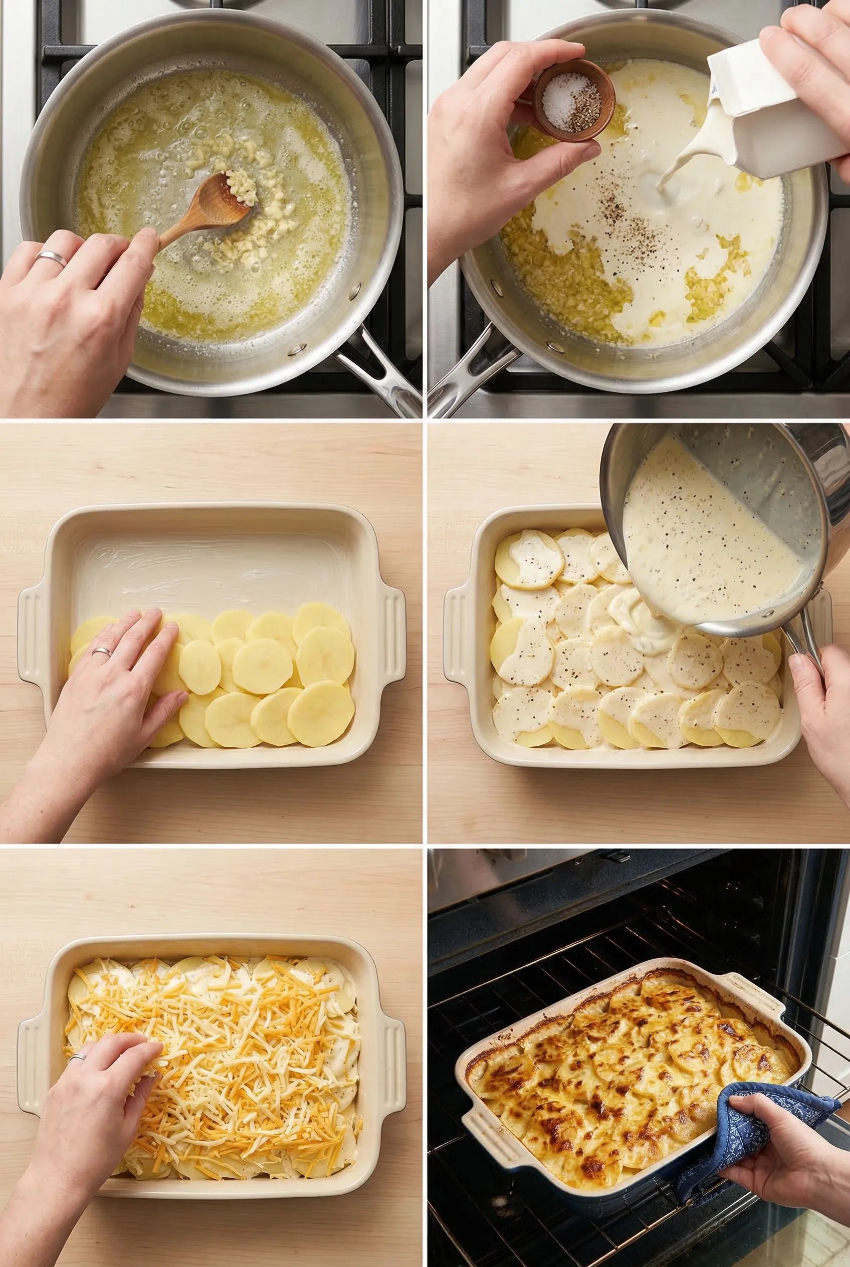 creamy-scalloped-potatoes steps