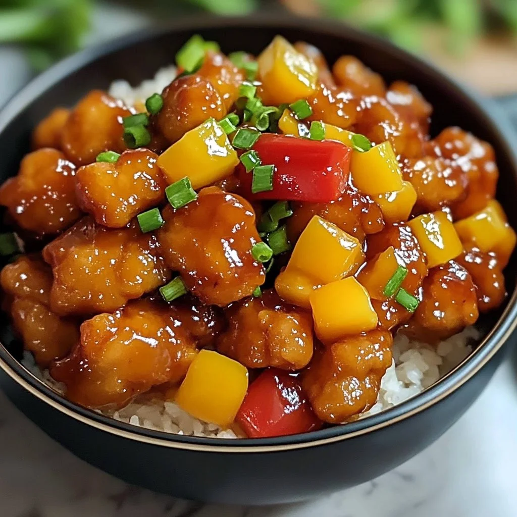 Crispy Sweet and Sour Chicken