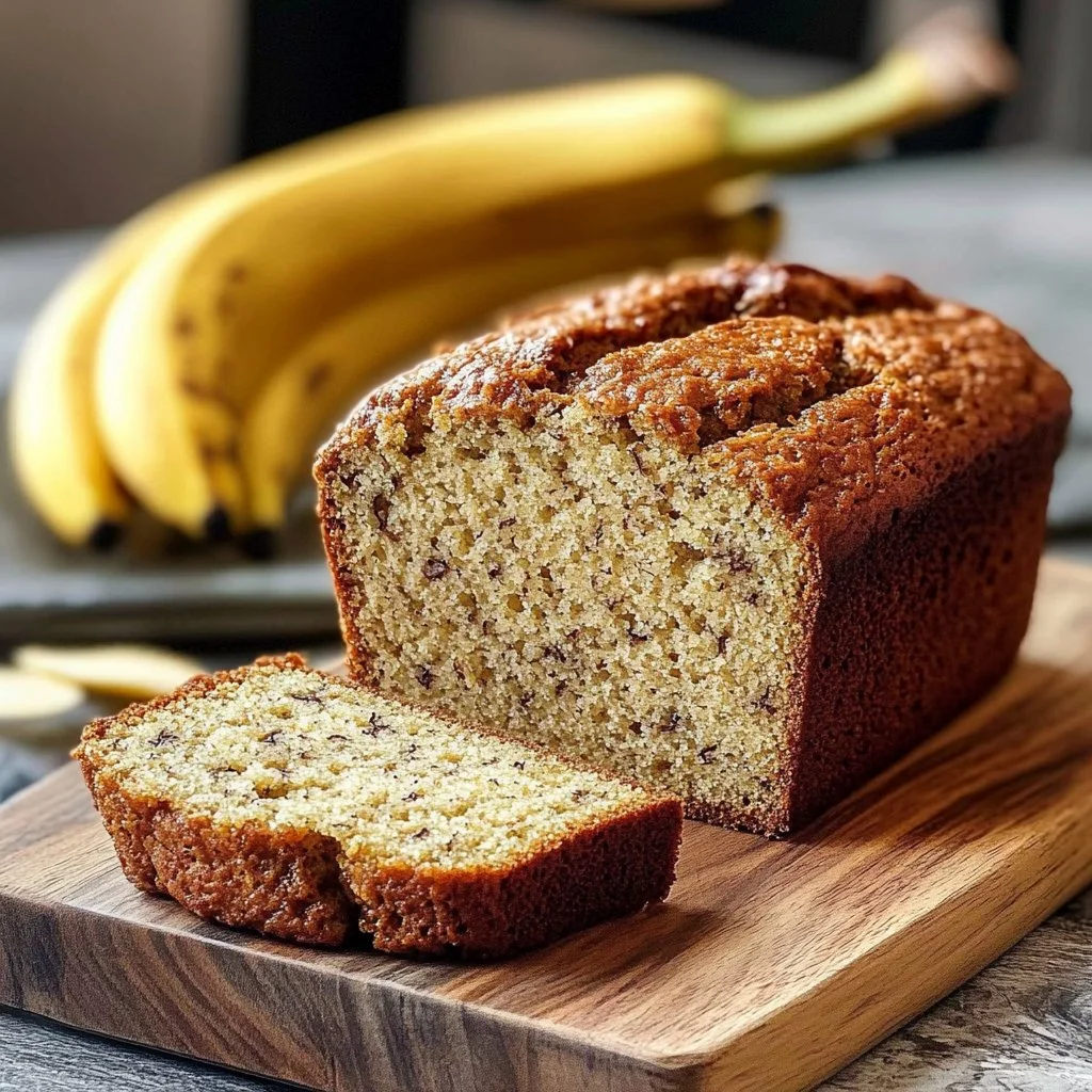 Easy Moist Banana Bread