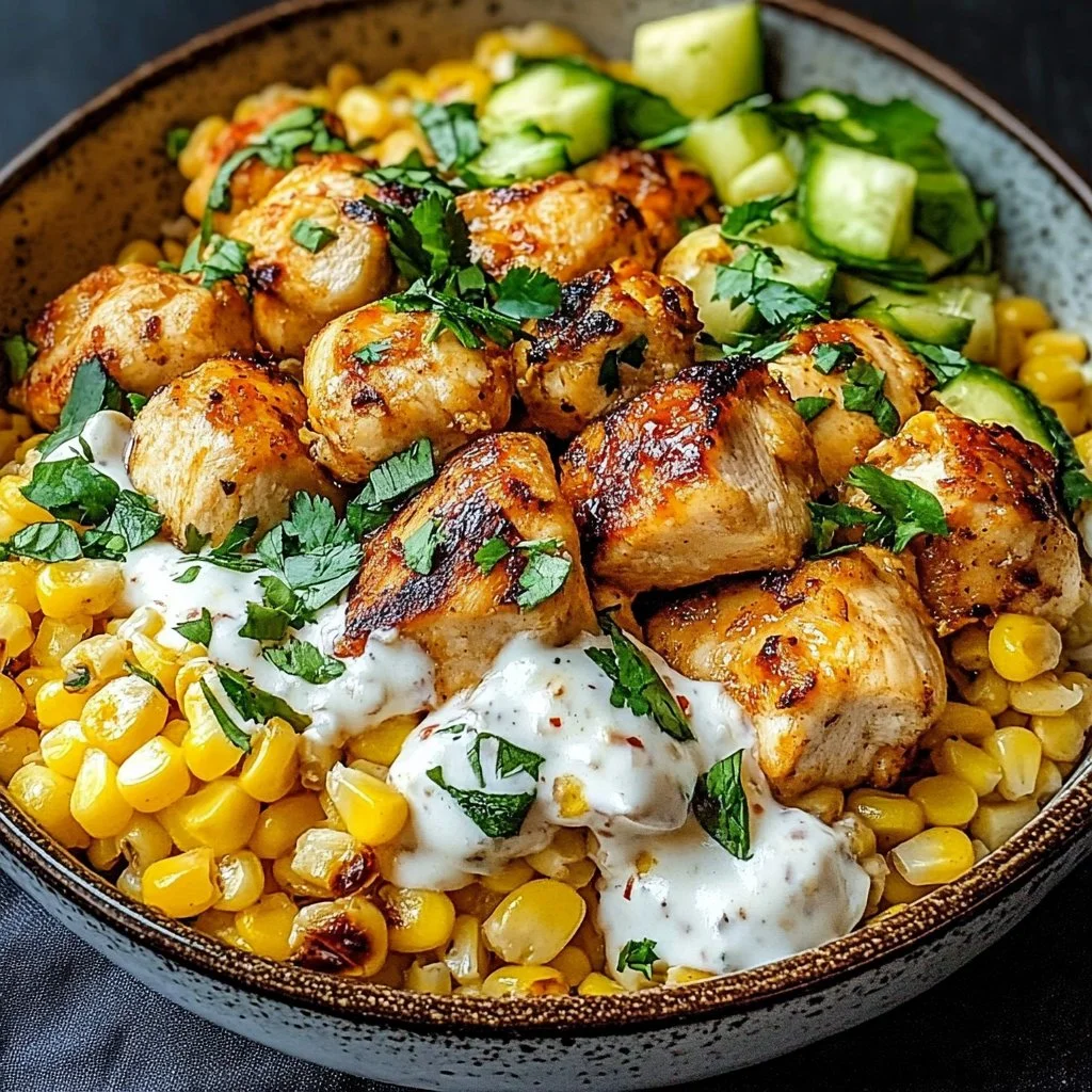 Easy Street Corn Chicken Bowl