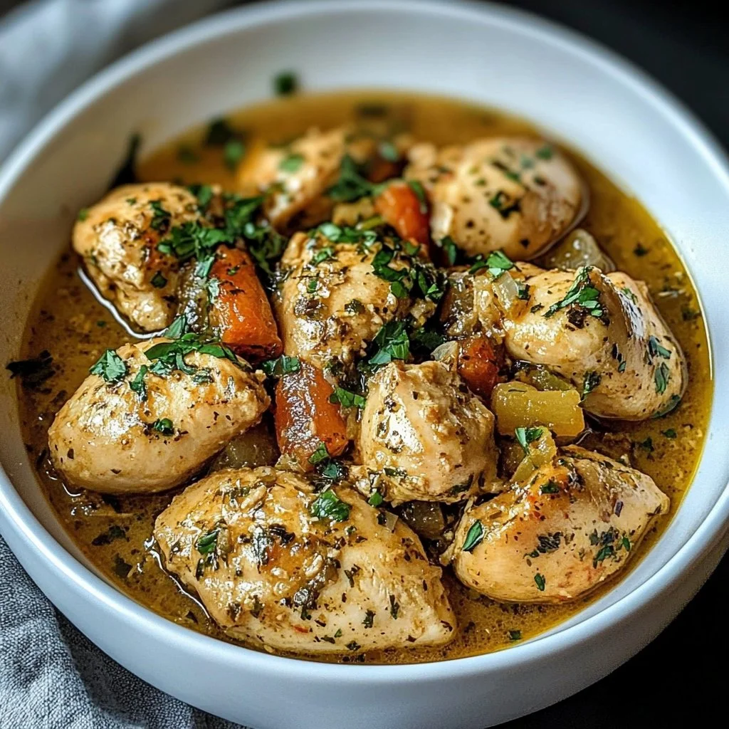 Garlic Butter Chicken Crockpot