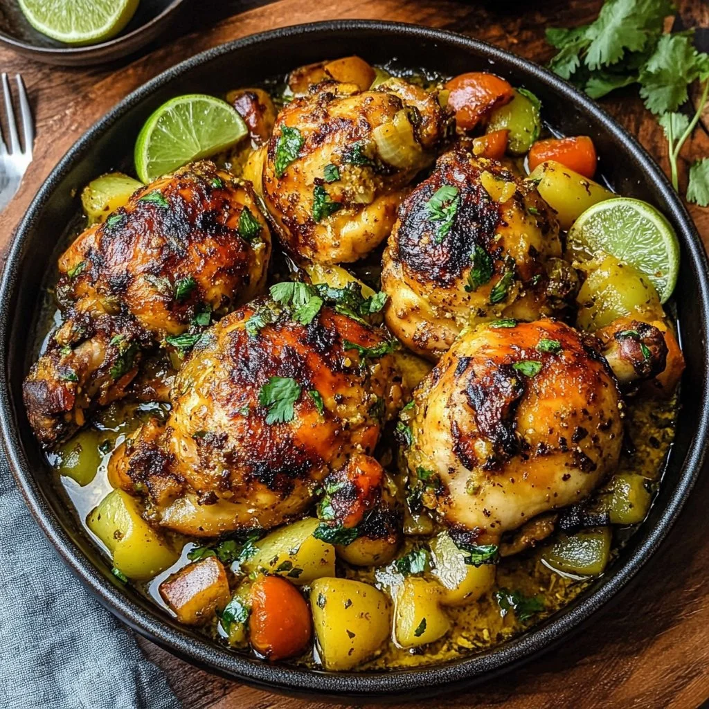 Garlic Lime Peruvian Chicken