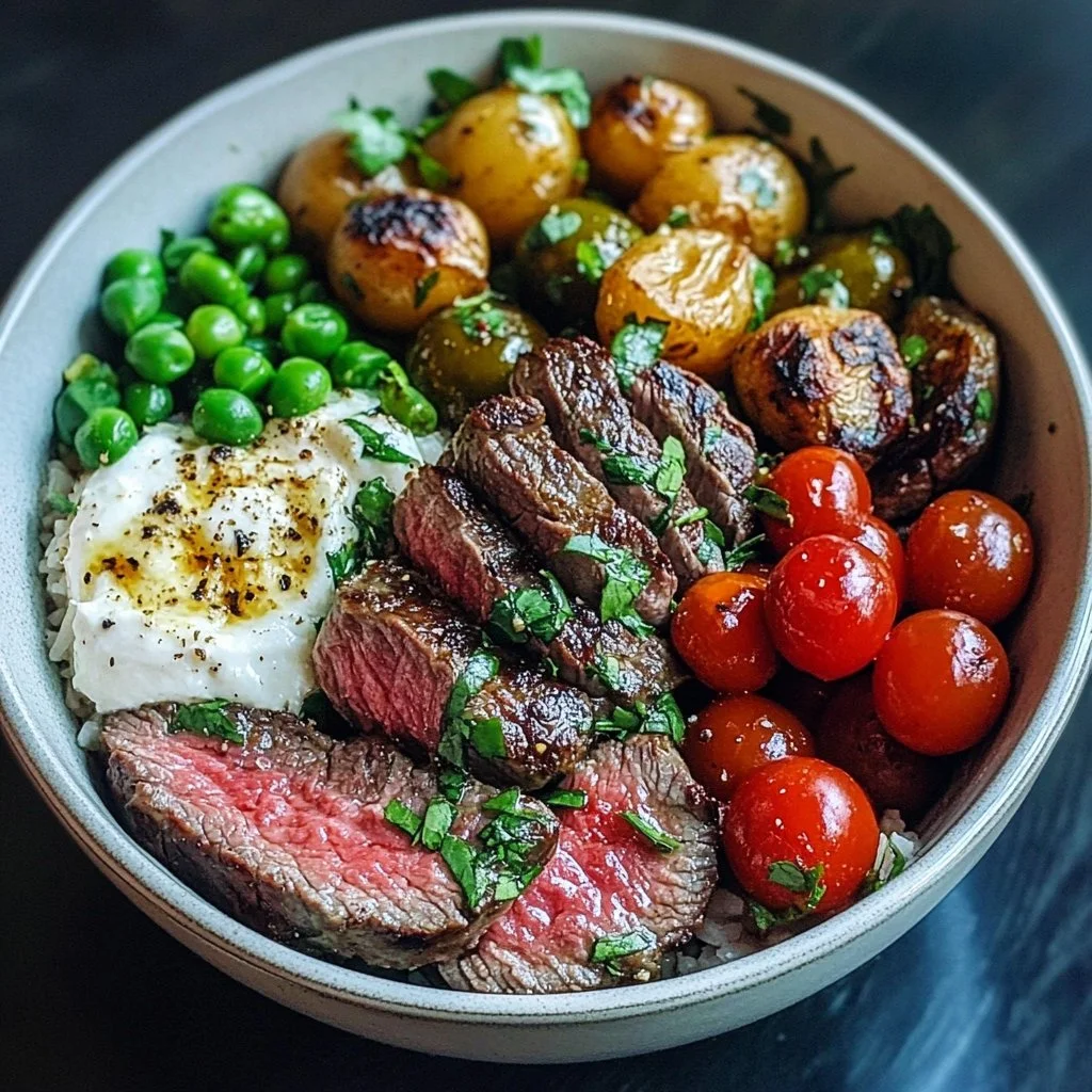 Mediterranean Steak Bowl