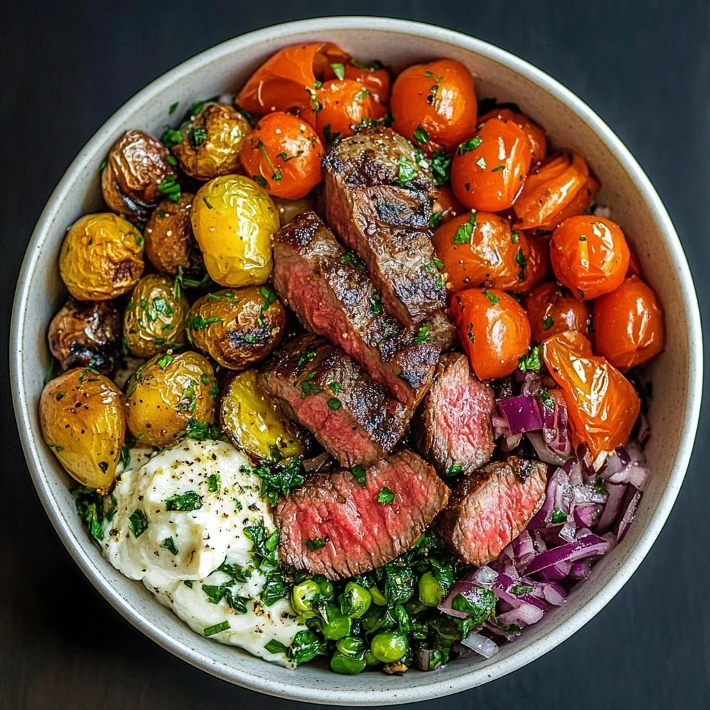 Mediterranean Steak Bowl