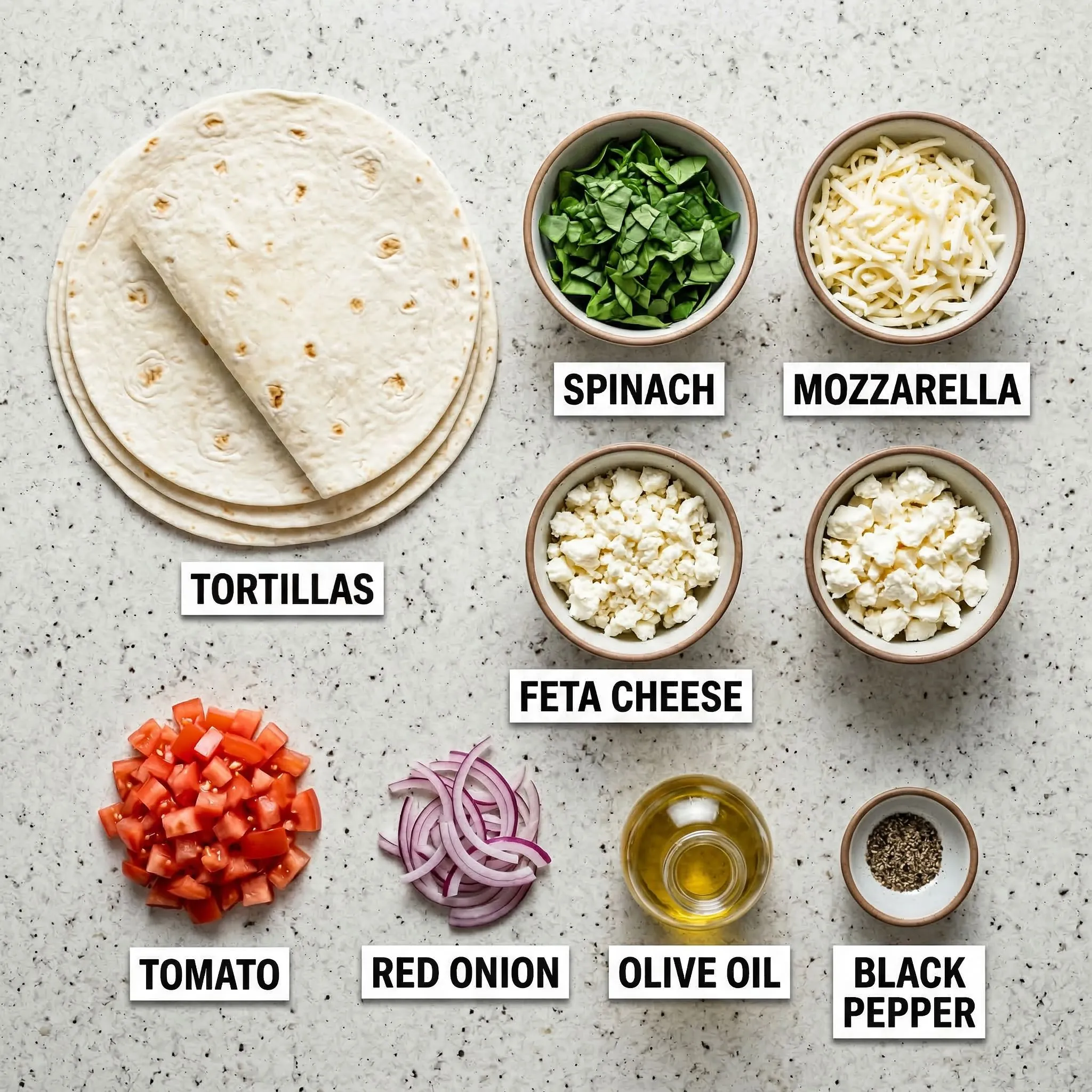 mediterranean-quesadillas ingredients
