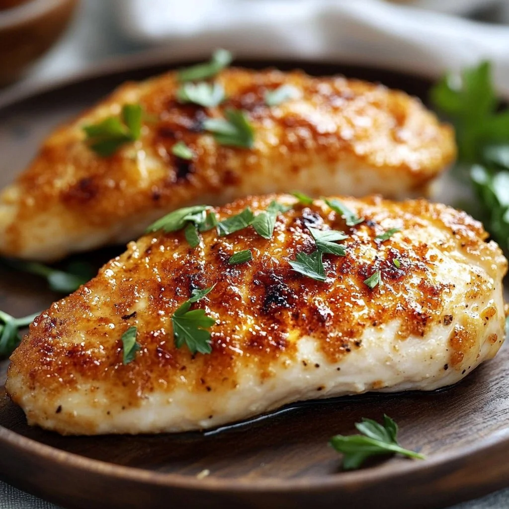 Melt-in-your-mouth chicken breast served with vegetables