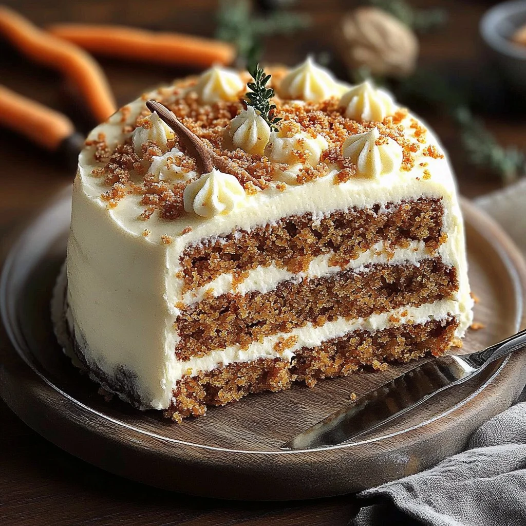 Moist Carrot Cake