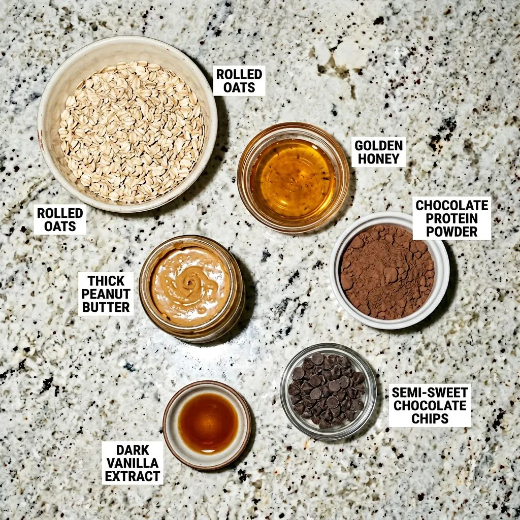 no-bake-protein-balls ingredients