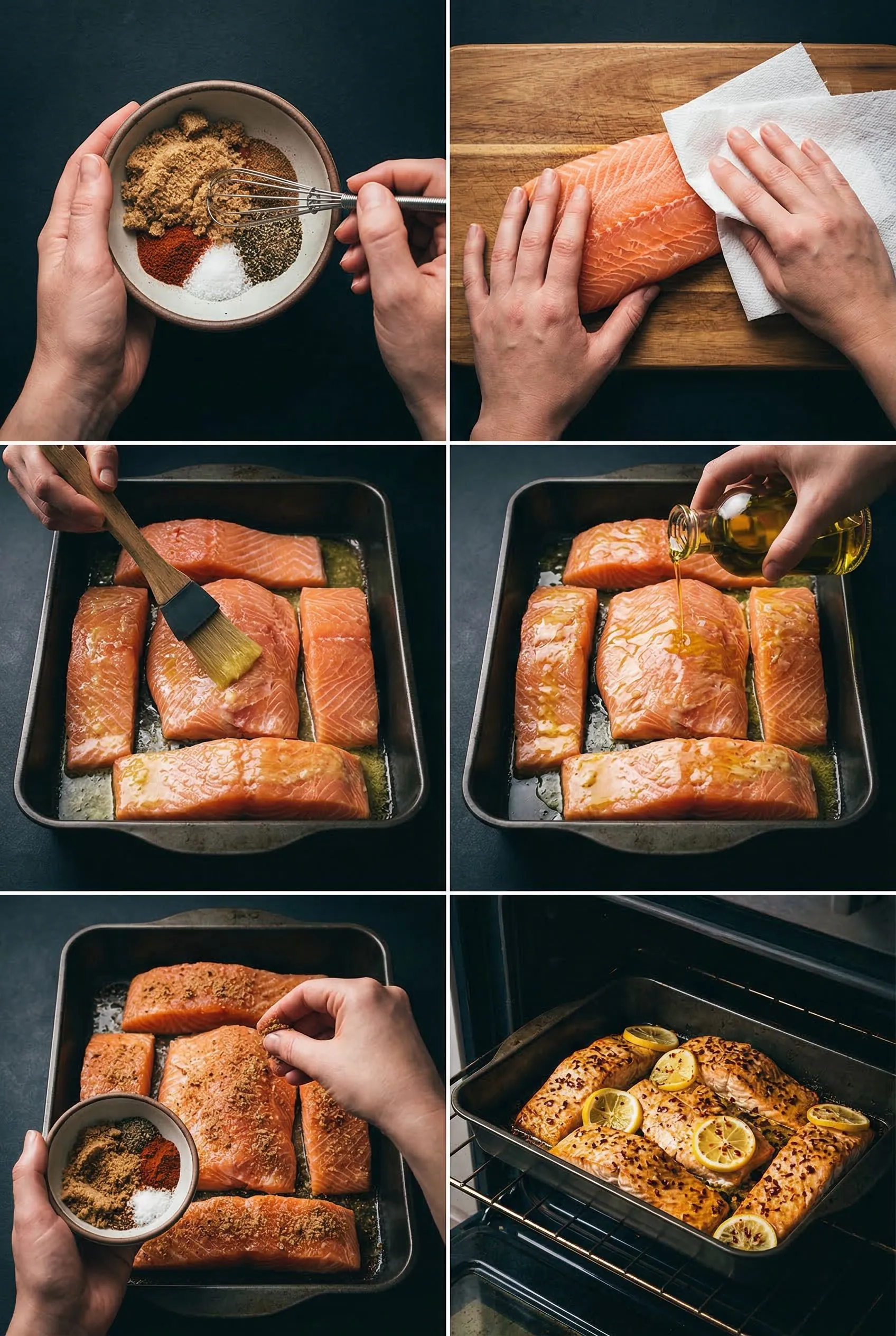 oven-baked-salmon steps