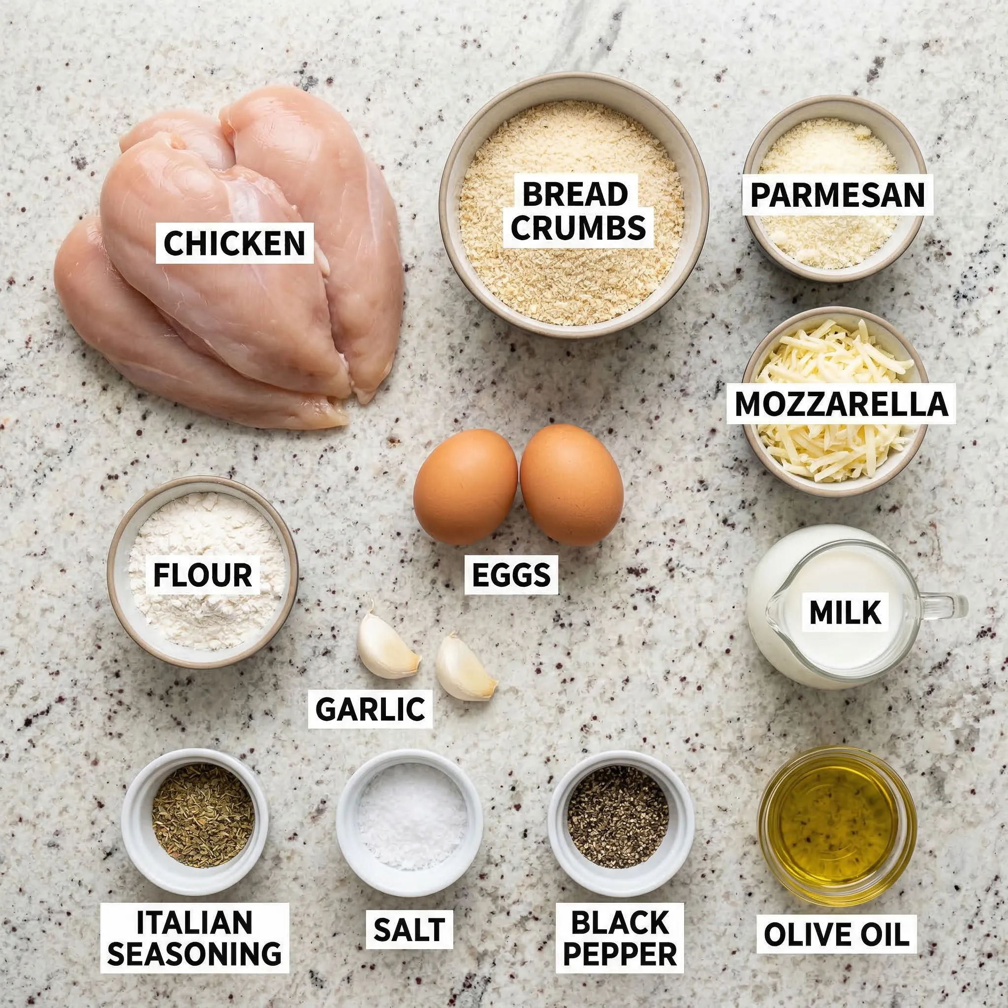 parmesan-chicken ingredients
