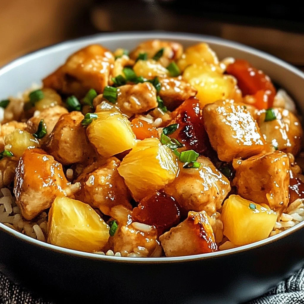 Pineapple Chicken and Rice