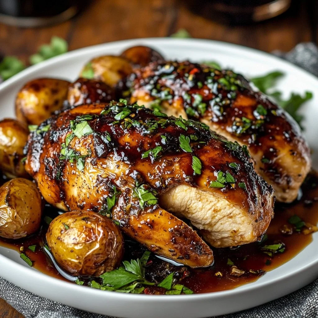 Balsamic Baked Chicken Breast