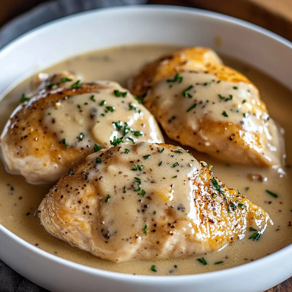 Creamy Crockpot Chicken with Gravy
