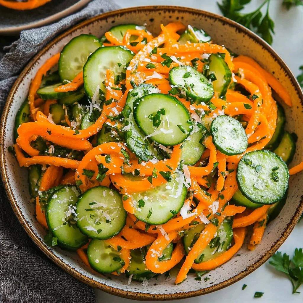 Cucumber Carrot Salad