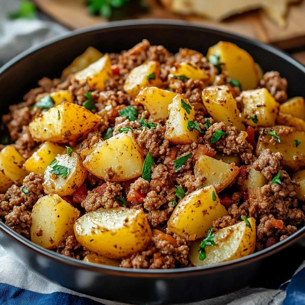 Ground Turkey with Potatoes
