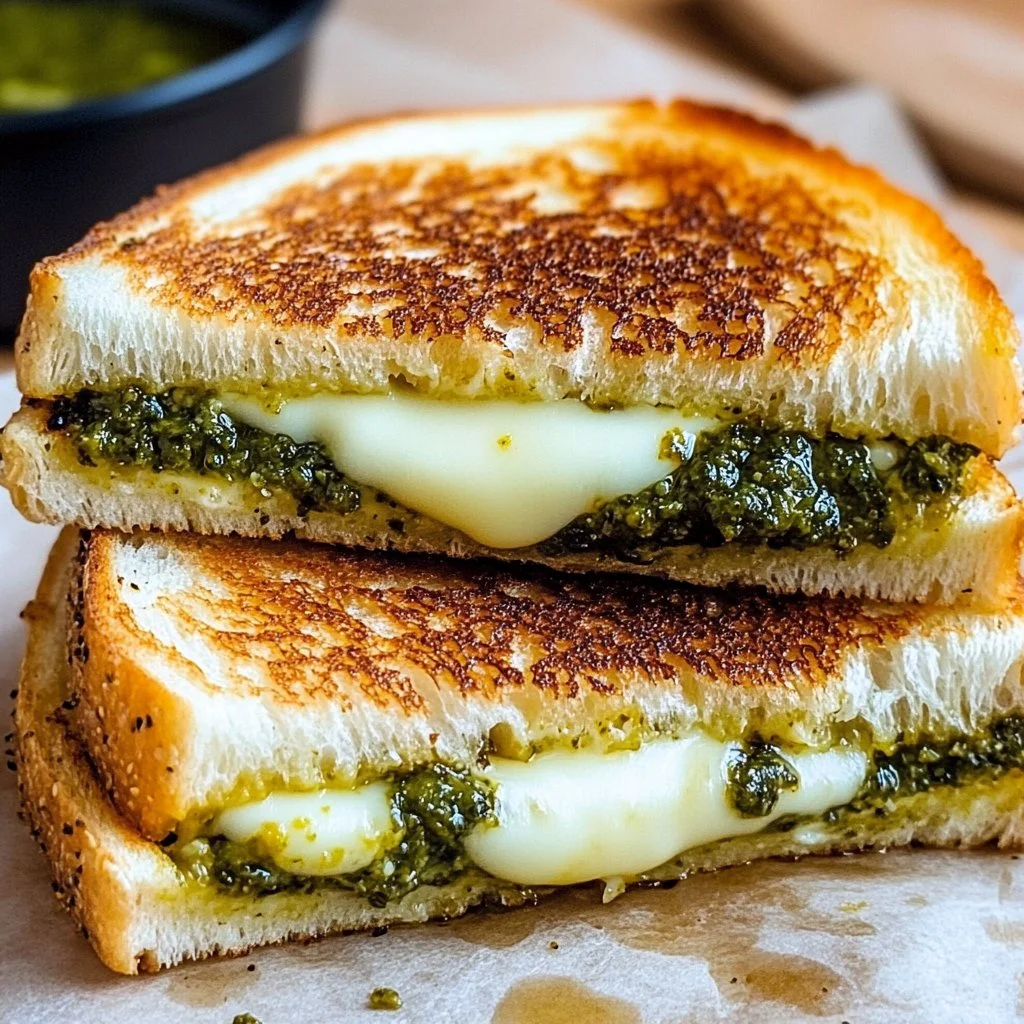 Pesto Grilled Cheese